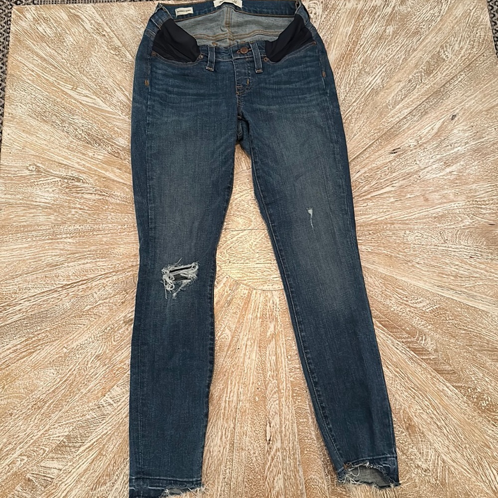 Madewell Maternity Jeans 26 Skinny
